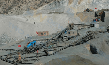 China 100tph iron ore crushing production line