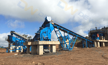 350tph granite crushing production line